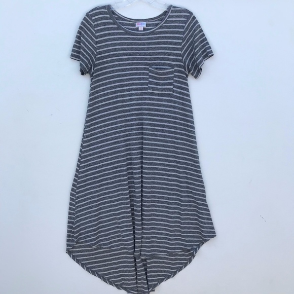 LuLaRoe Dresses & Skirts - LuLaRoe Carly Striped A-Line Dress #1535